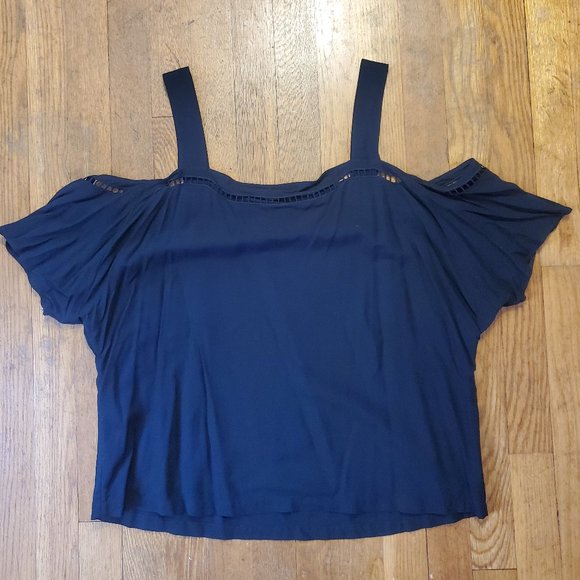Banana Republic Cold Shoulder Top - M - Picture 3 of 3